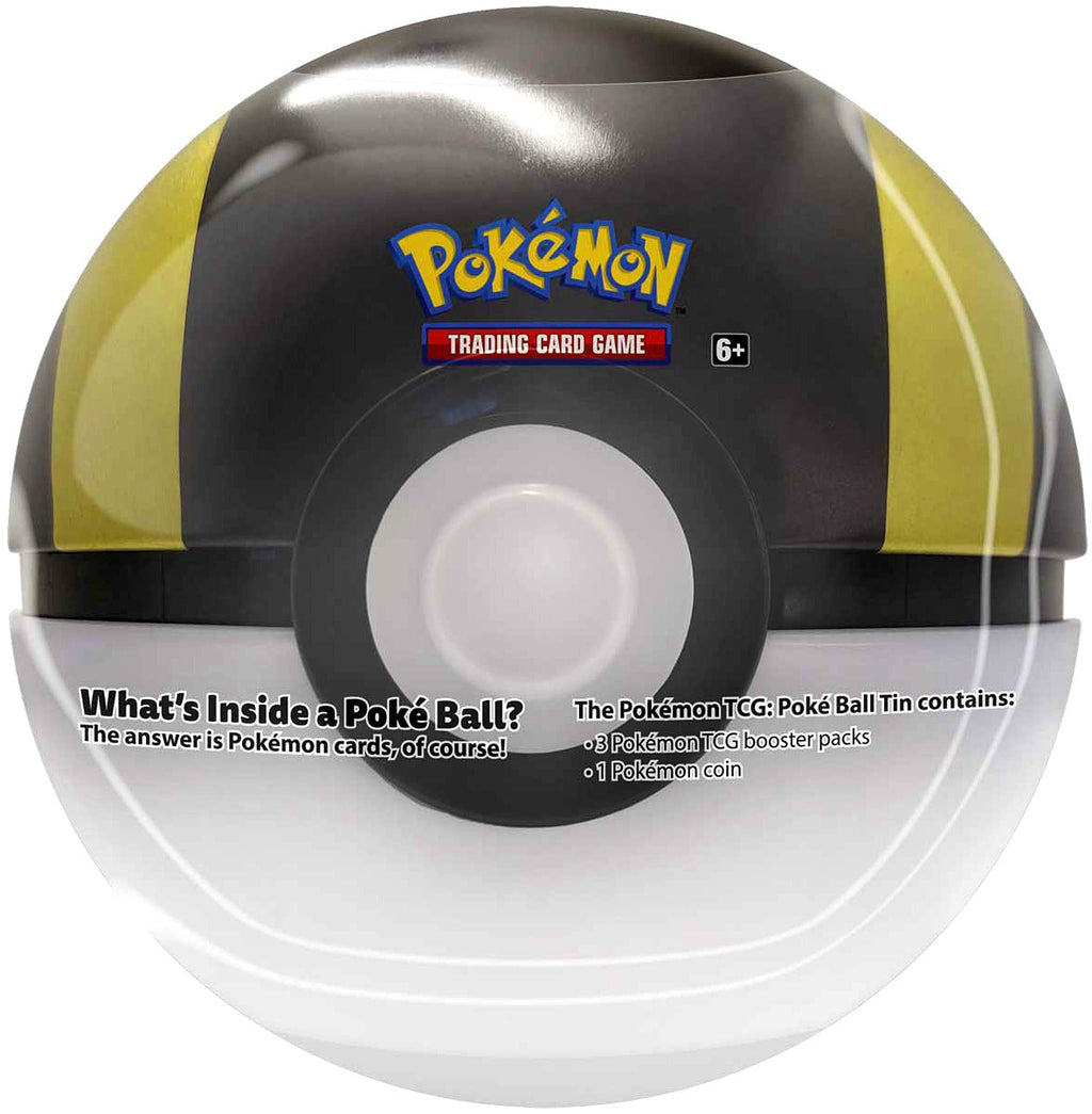 Pokeball Tin Set with 3 Booster Packs & Coin O966