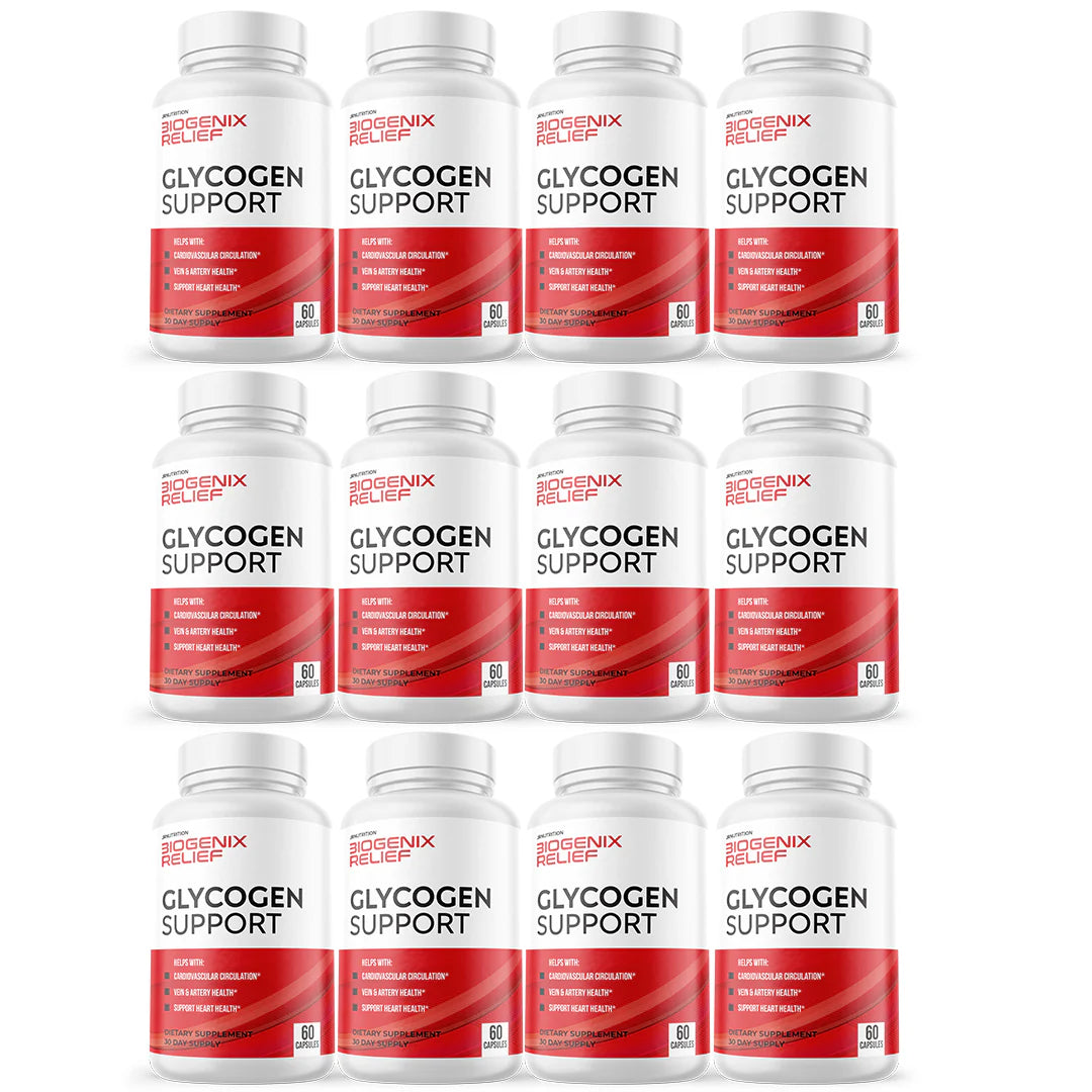 Relief Glycogen Support Capsules 12 Bottles D433132