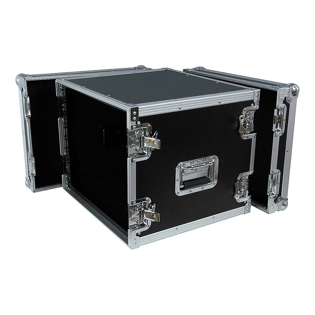 8 Space Black Rack Flight Case M16123