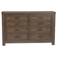 8 Drawer Mahogany Dresser K580