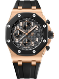 Pink Gold Anthracite Grey Dial Chronograph 42mm E809