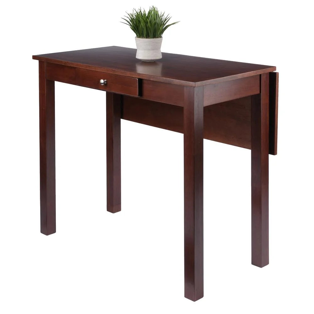 Walnut Drop Leaf High Table Q945