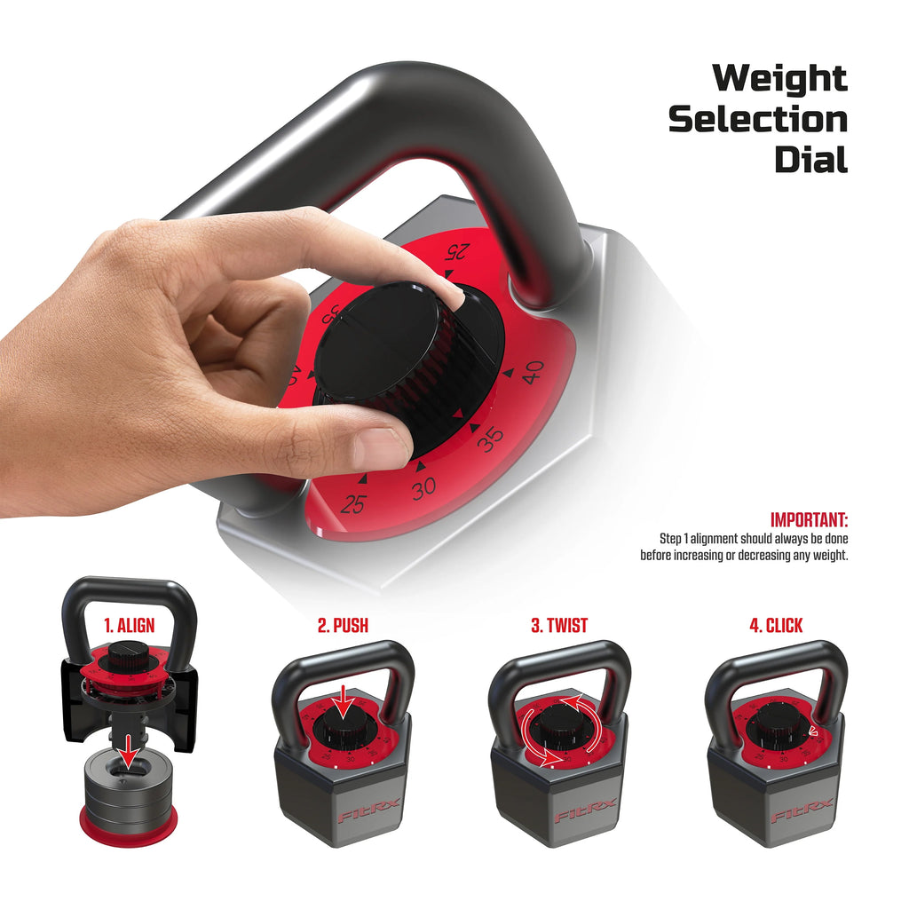 Adjustable Kettlebell 25-40 lbs B87088
