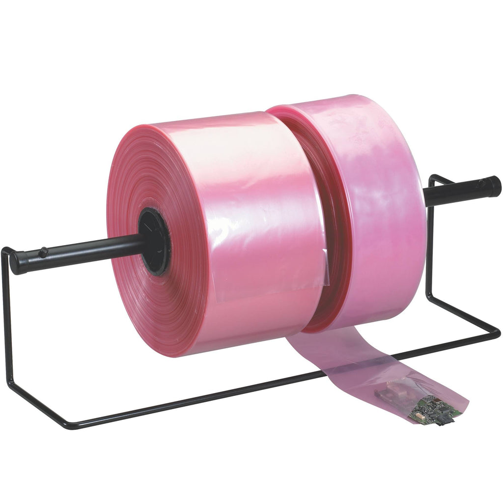 Anti-Static Poly Tubing 2 Mil Pink Roll C38041