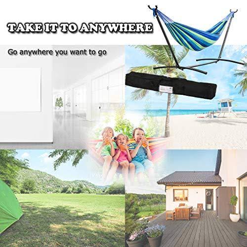 Portable Steel Hammock Stand with Carrying Bag W245606