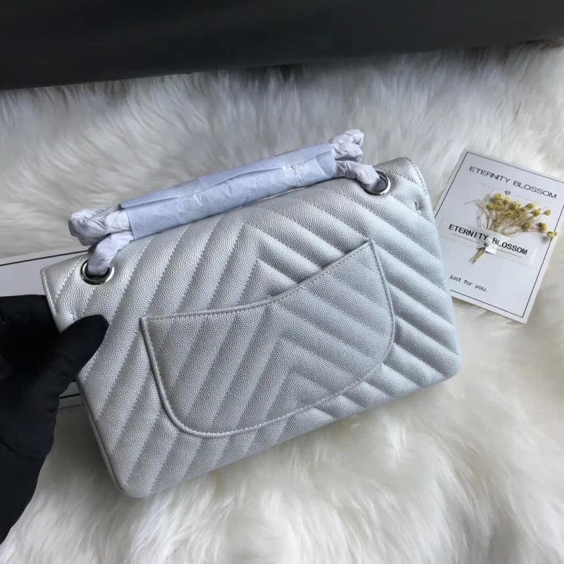 Quilted Calfskin Flap Bag N72953