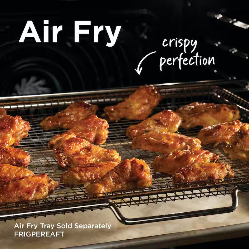 30 in 5 Element Stainless Steel Freestanding Range with True Convection and Air Fry B49464