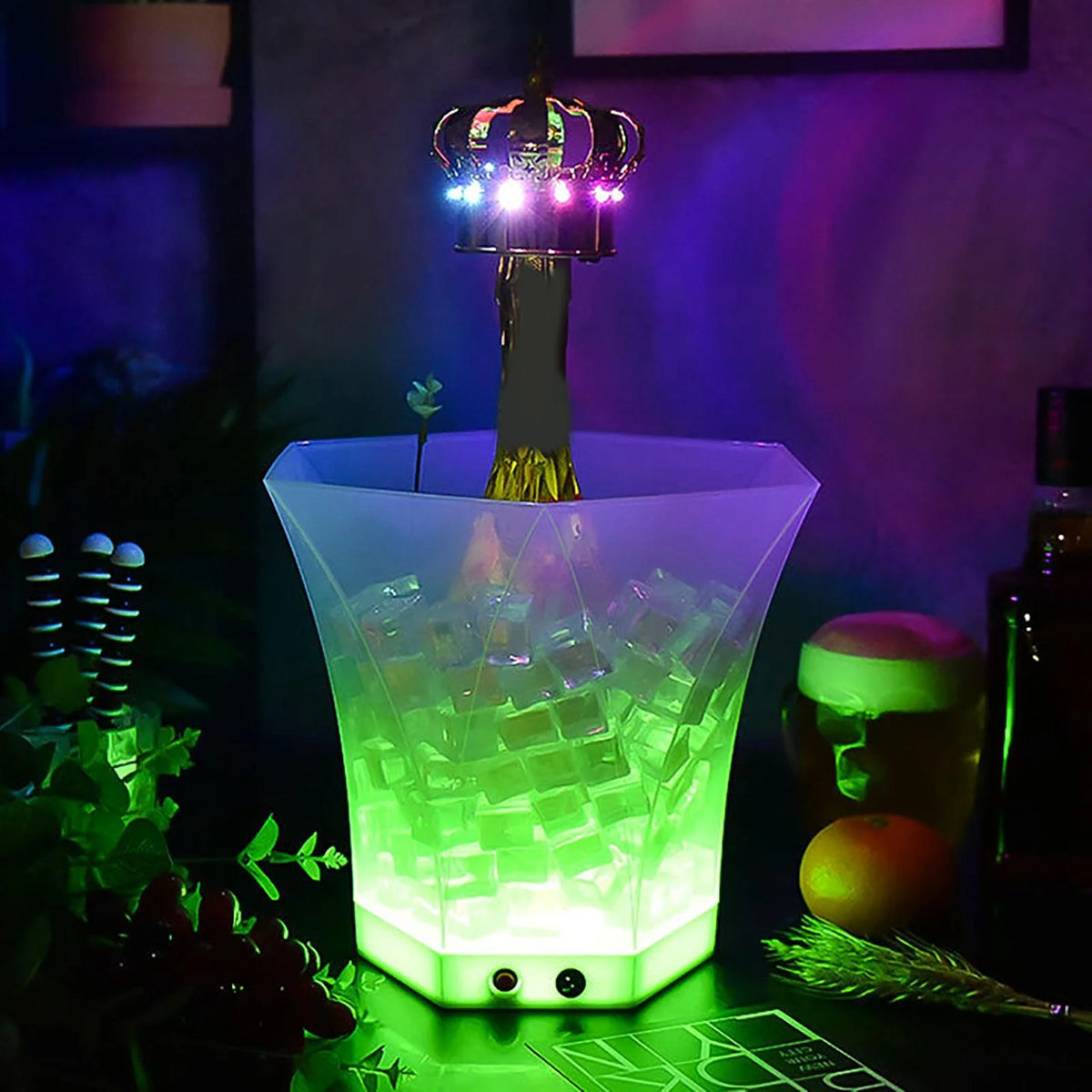 LED Ice Bucket 5L 7 Color Changing N8892