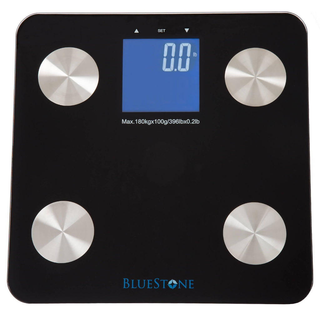 Black Digital Body Fat Scale with Large LCD Display R162