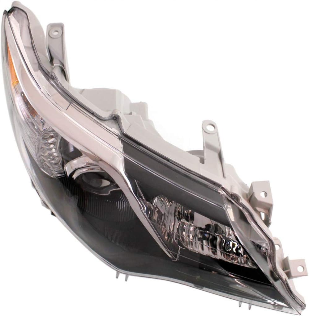 Passenger Side Halogen Headlight Assembly for Toyota Camry 2012 2013 2014 SE/Sport Model N2799