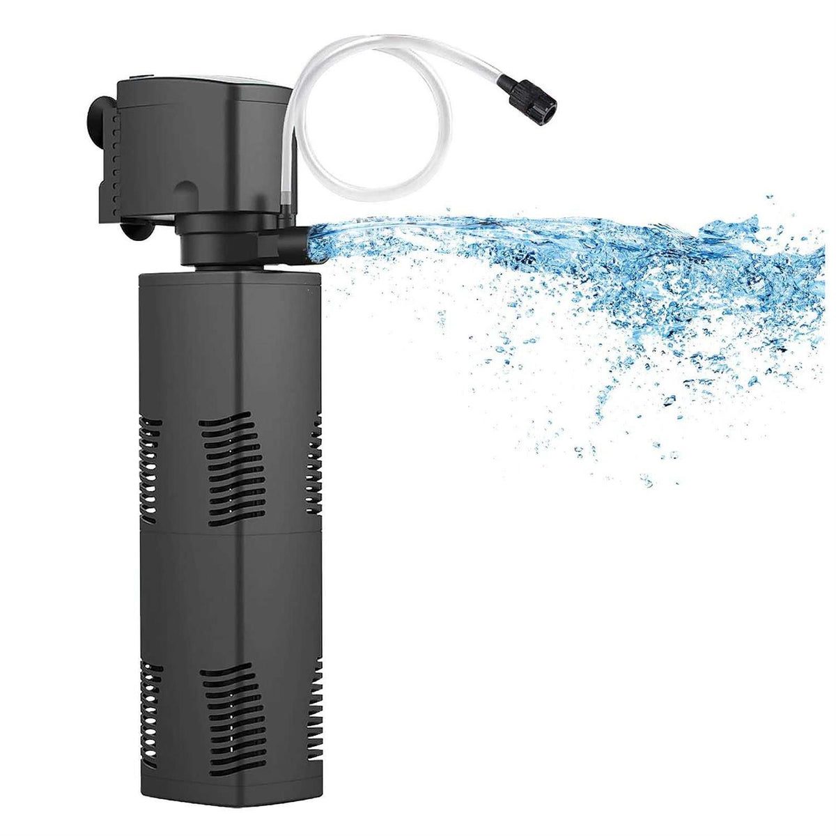 Aquarium Filter 300gph Submersible Internal Fish Tank Filter U509979