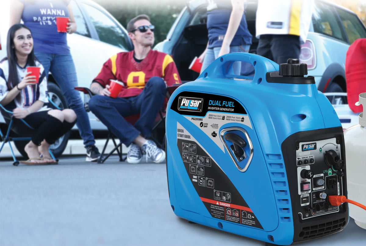 2,200 Watt Dual-Fuel Portable Inverter Generator G15421