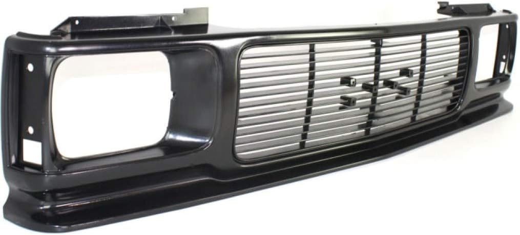 Textured Black Plastic Grille Assembly F876