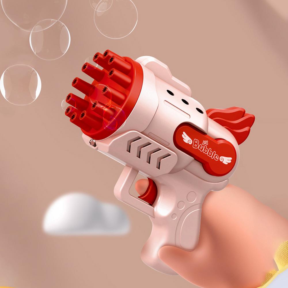 Automatic Bubble Blaster Toy with Cooling Fan & Solutions Batteries Operated P376538