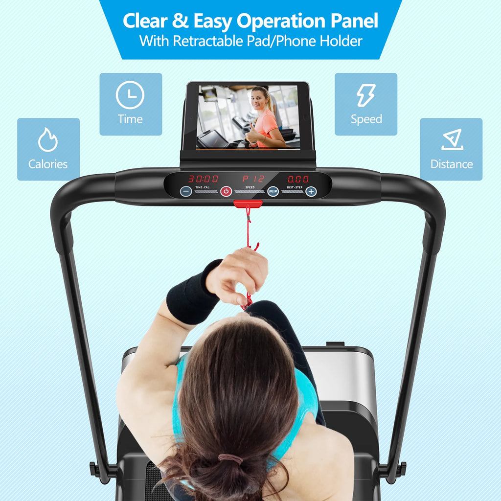 Ultra-Thin Folding Treadmill W3463