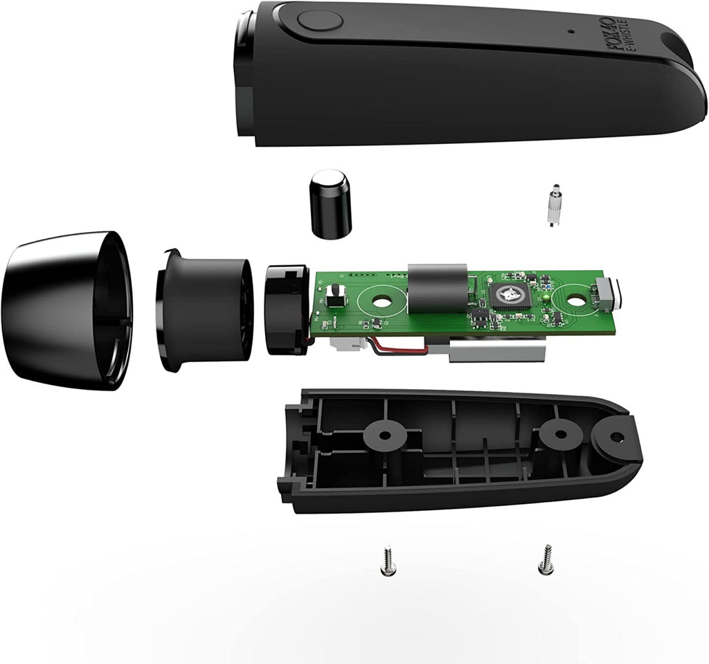 Black Rechargeable Electronic Whistle A690185